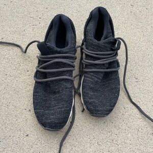 Women’s Black Knit Sorel Sneakers